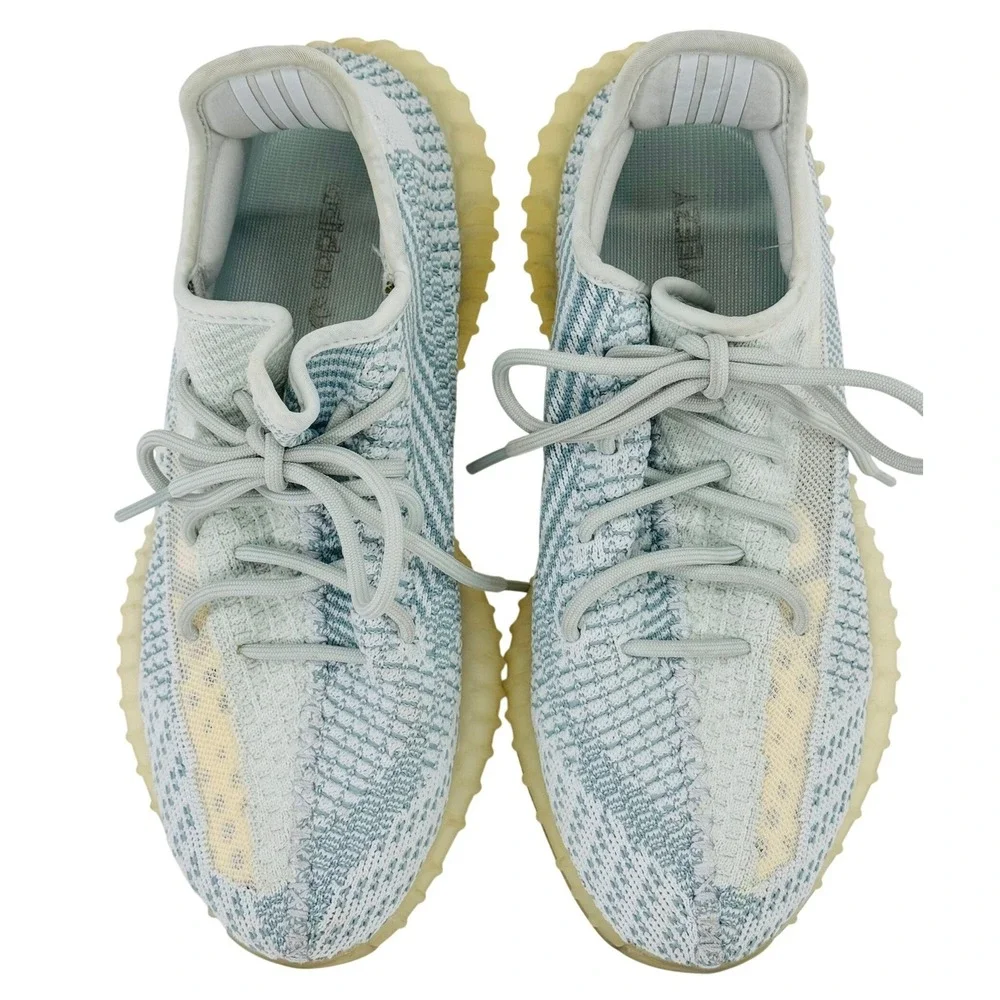 Adidas Yeezy Boost 350 V2 Cloud White Non-Reflective Men's 8 FW3043 EUC